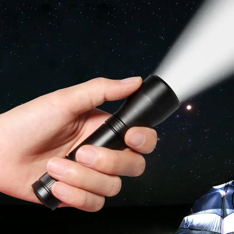 Portable Mini LED Waterproof Torch Flashlight Light Lamp 5 Modes 18650 lithium battery Adjustable Zoom | Лампы и освещение