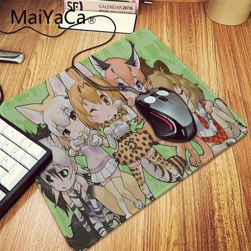 Maiyaca Kemono друзья африканская Дикая собака аниме Натуральный каучук игровой коврик