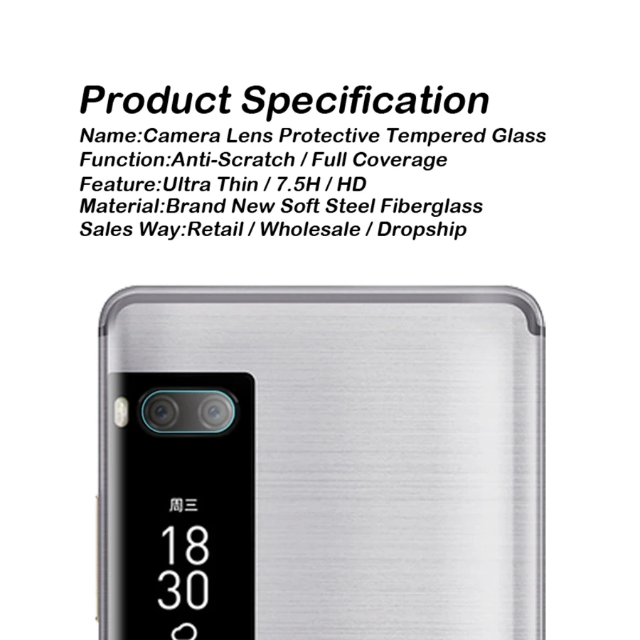 Защитная пленка для задней панели объектива камеры экрана MeiZu Pro 7 15 Plus MX6 6 6S 5 M5 Note M3