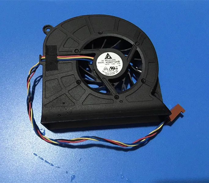 Вентилятор ЦП DELTA KDB0712HB ET2400A ET2400E ET2400 один вентилятор для настольного компьютера кулер для охлаждения ЦП 12 В 0,45 А