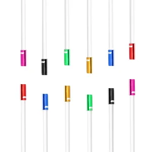 Наконечник тормозного троса для горного велосипеда GUB, алюминиевый колпачок на трос переключателя передач, 4 мм, 5 мм, 10 шт.