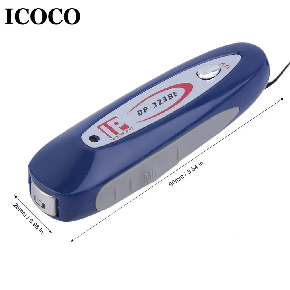 ICOCO Portable Mini Handheld UV LED Torch Flashlight for Money Detector Convenient Violet Light Cash Detection Drop Shipping | Освещение