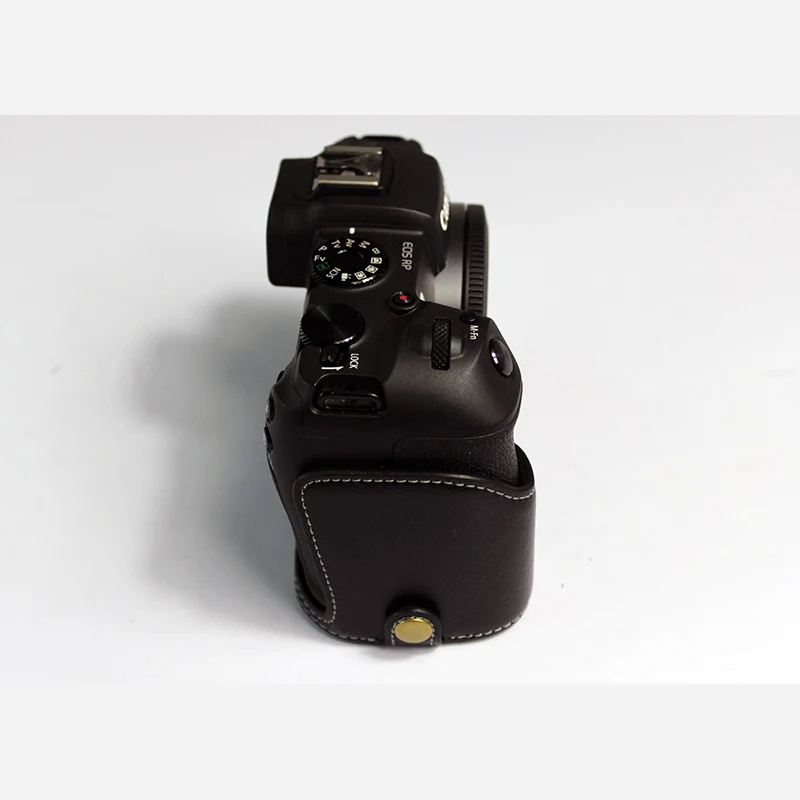 Чехол для камеры из натуральной кожи получехол Canon EOS RP r p с отверстием