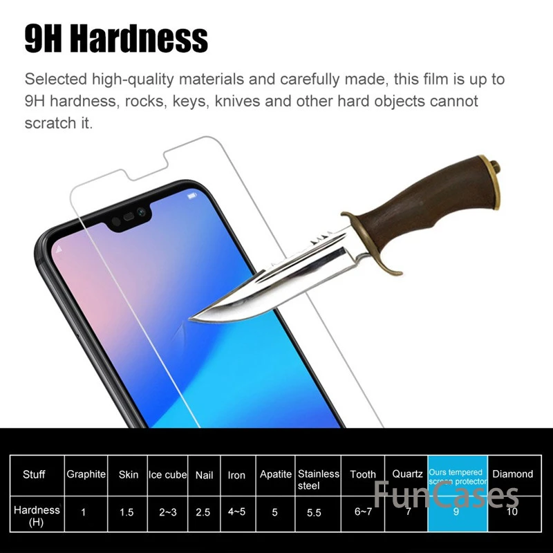 Экран протектор для huawei P20 Pro P8 P10 P9 Lite 2017 2.5D защитной пленкой на плюс c закаленным