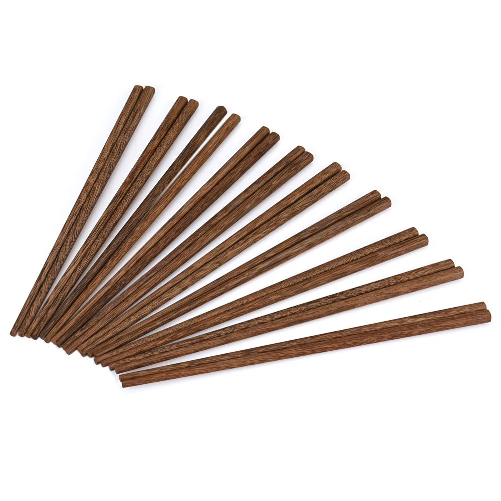Палочки для еды из натурального дерева 10 пар|Палочки еды| |