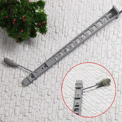 Evemodel 5 шт. уличный светильник решетки мачты двор Башня модели железнодорожного