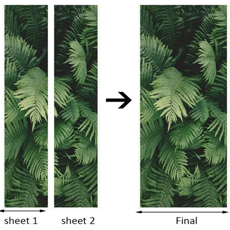 3D наклейка на дверь оригинальное украшение для душевой комнаты