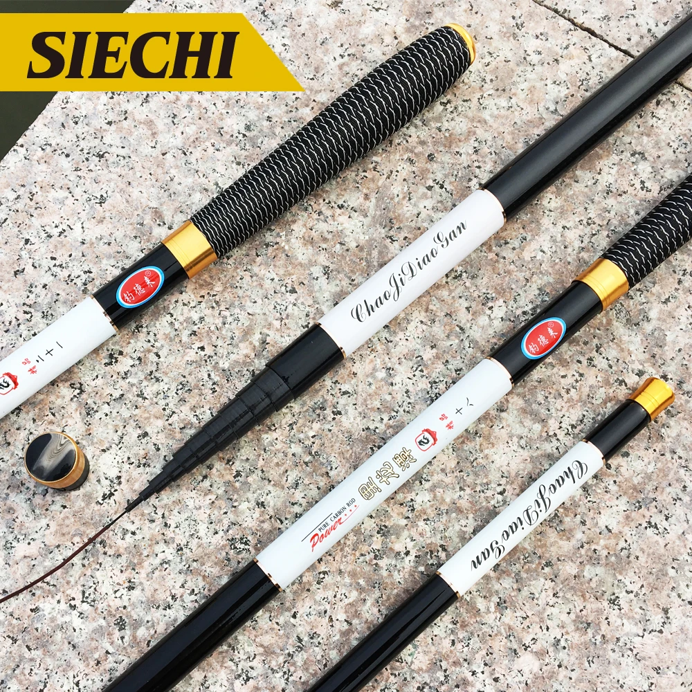 Удочки для речной рыбалки SIECHI 3 6 м/4 5 м/5 4 м/6 м/7 2 м телескопическая удочка из