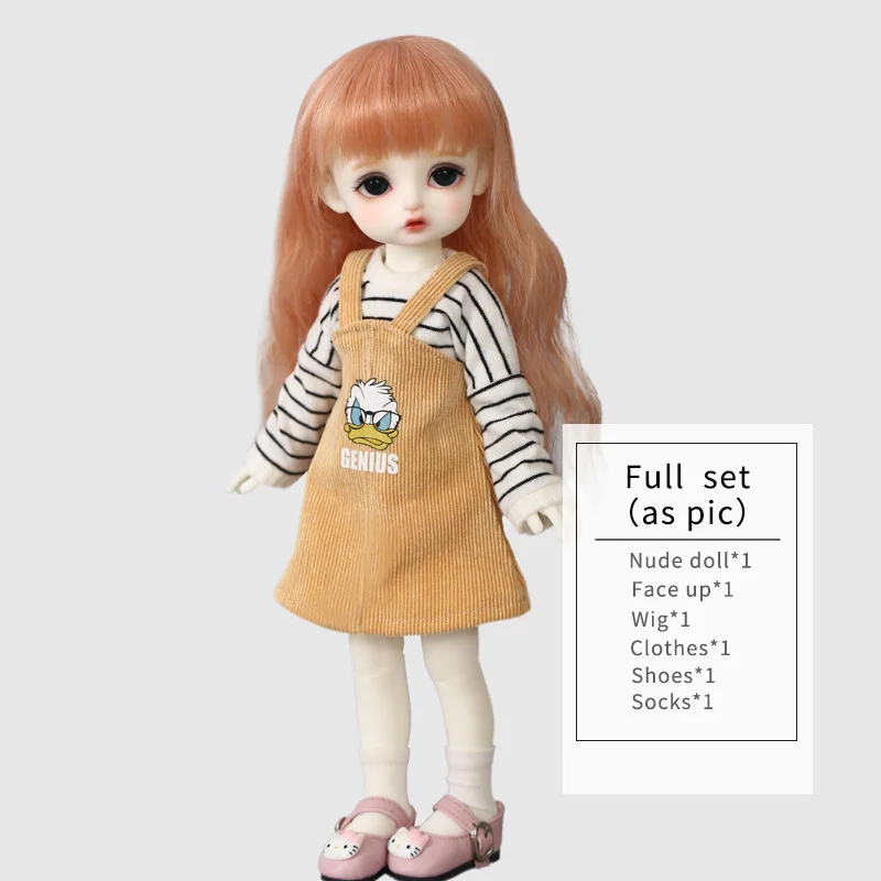 Fullset in NS as pic Be With YouCherry Tomato BJD SD кукла 1/6 Смола Девушка Игрушки-части тела для девочки подарок - Цвет: Fullset in NS as pic