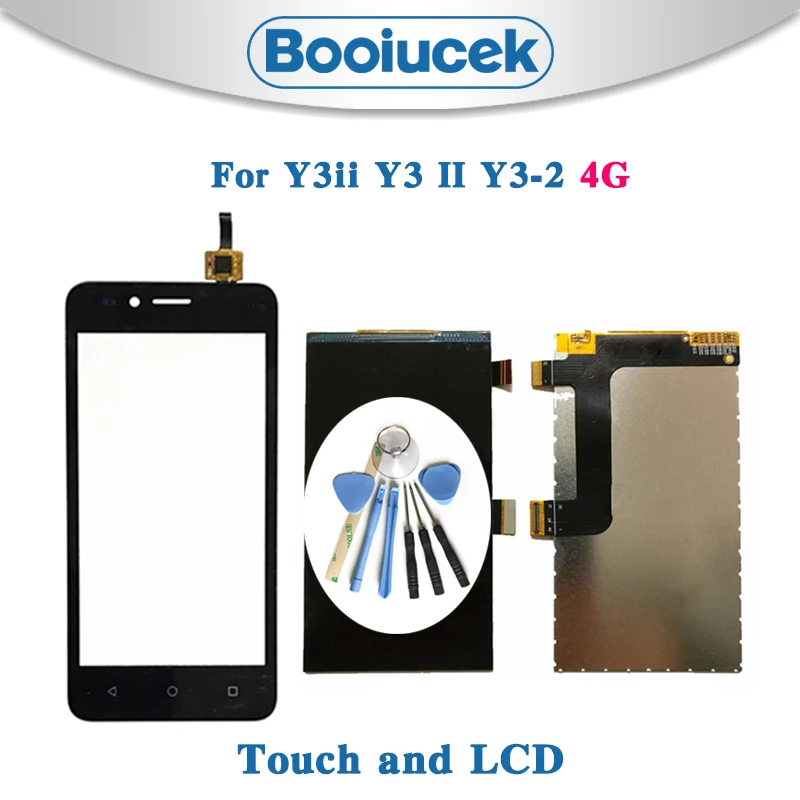 ЖК дисплей для Huawei Y3ii Y3 II 2 3G 4G с дигитайзером сенсорного экрана или сенсорной