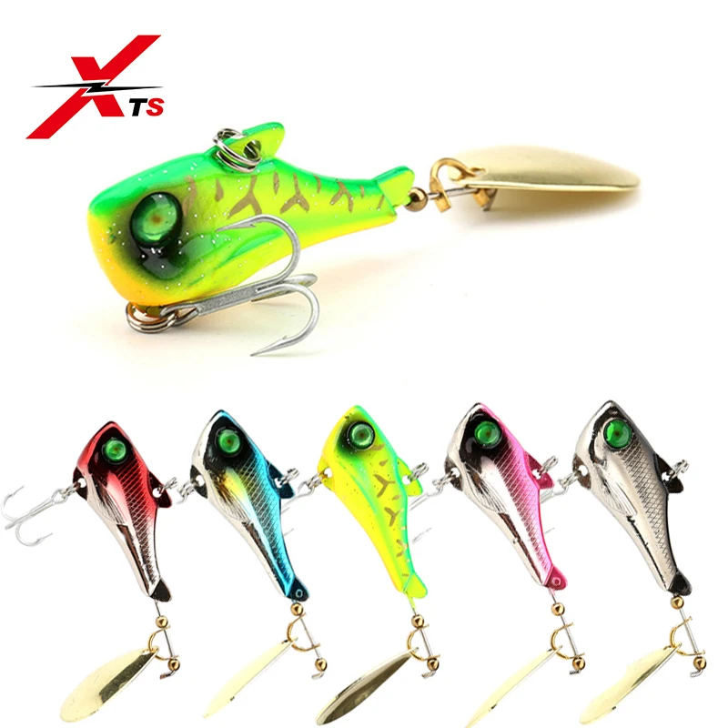 

XTS Fishing Lure 7g 10.5g 14g 21g Artificial Hard Metal Lure 6 Colors A Shiny Spoon On The Tail Available Spinner Jerkb KJS008