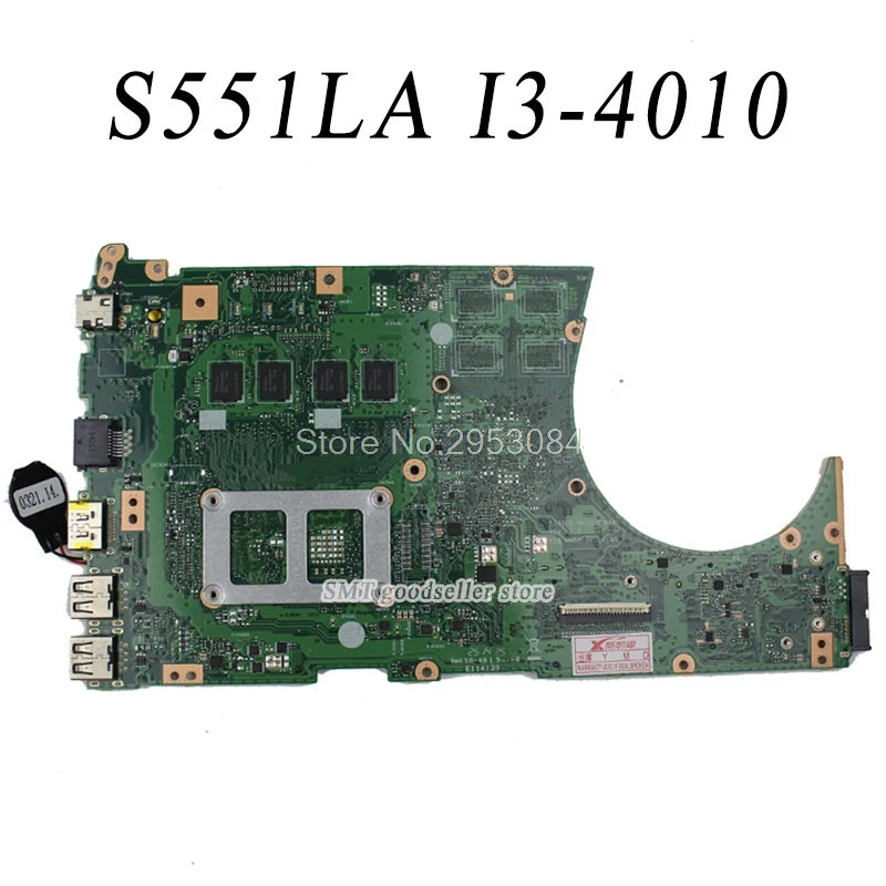 K551L K551LA S551 S551LA материнская плата для ноутбука For Asus S551lB REV2.0 i3 4010U 4G S 4|motherboard for asus|laptop