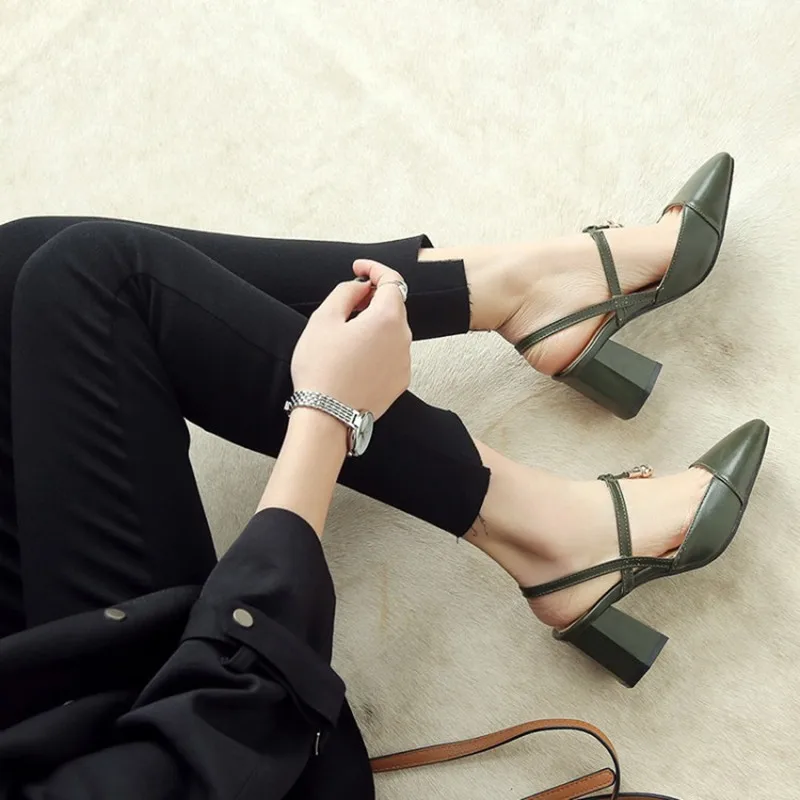 Женские летние сандалии с острым носком размеры 34 46|sandals shoes women|sandal shoessandalias mujer |