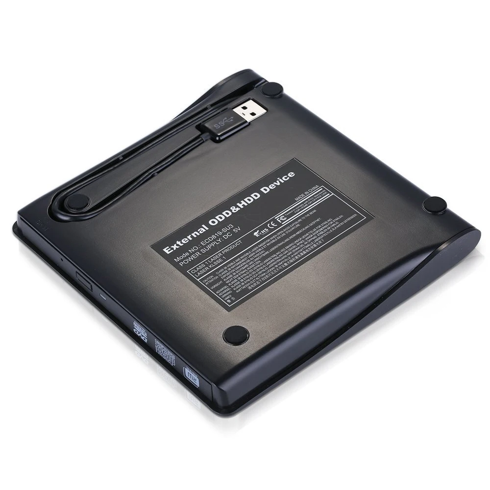 Горелки USB 3 0 DVD CD R/RW внешний тонкий плавной Регистраторы/плеер Портативный