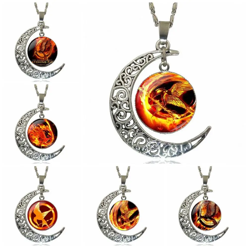 Для женщин подарок на вечеринку стеклянный кабошон кулон ожерелье модное