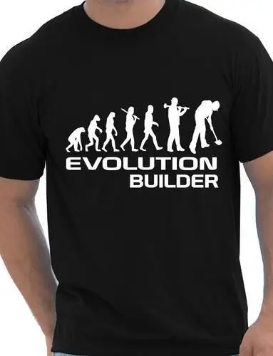 

Evolution Of Builder Funny MensT-Shirt Gift More Size and Colors-A849