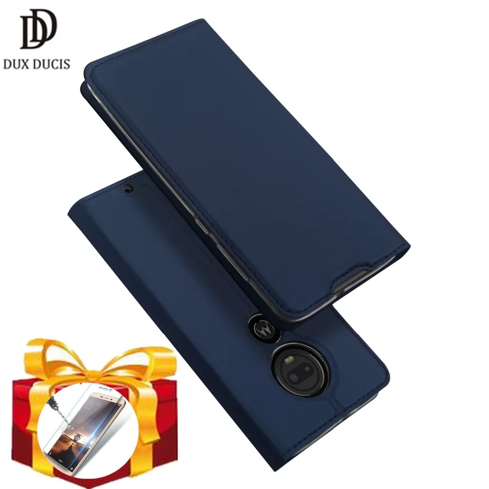 DUX DUCIS Чехол бумажник из искусственной кожи для Moto G7 роскошный чехол книжка с
