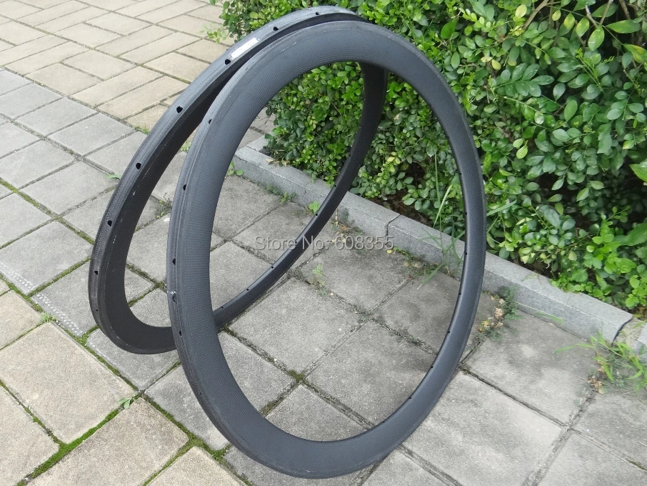 FLX-RIM-T05: углеродный матовый велосипедный дорожный велосипед 700c трубчатый обод