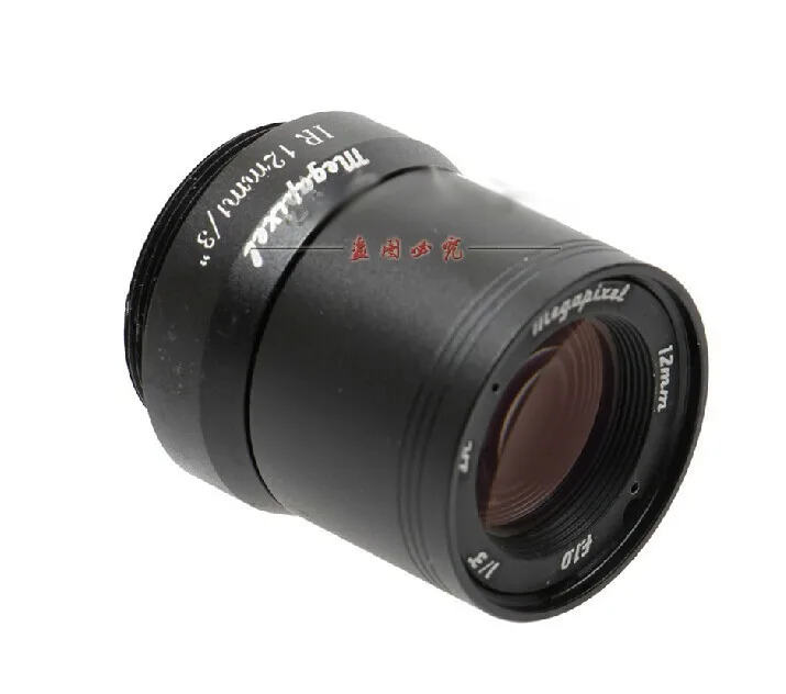 2MP 960P HD 1/3 &quotF1.0 CCTV фиксированная диафрагма инфракрасная съемка 12 мм Объектив CS Mount