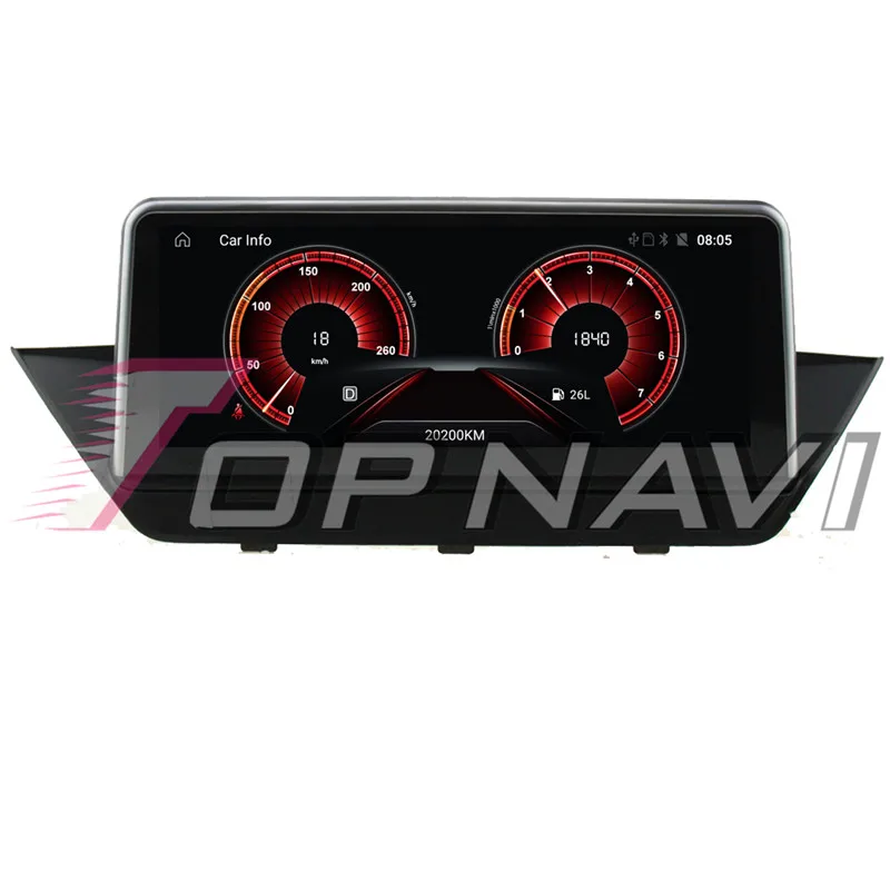Topnavi Android 6 0 автомобильный радиоприемник с навигацией GPS для BMW X1 Series E84 2009-2015 F48 NBT
