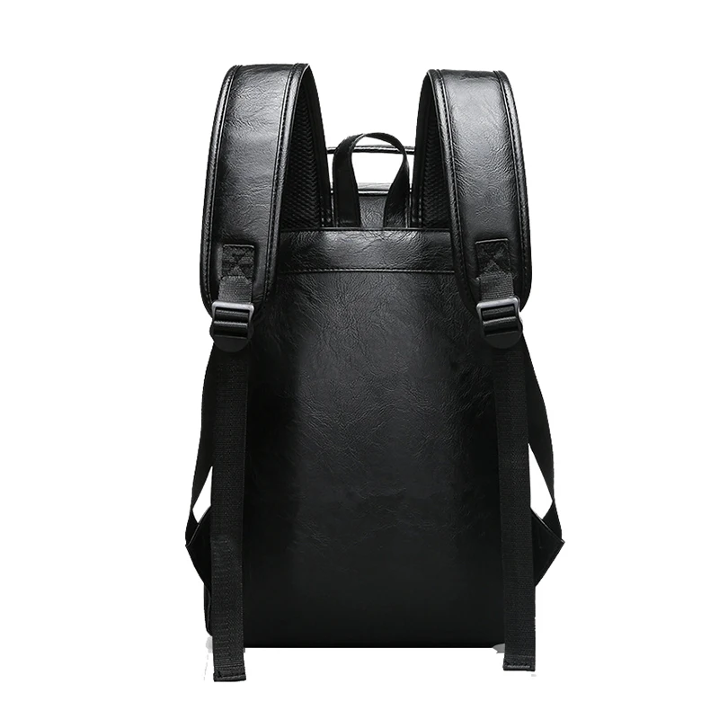 Рюкзак мужской из искусственной кожи вместительный для ноутбука|school bags for