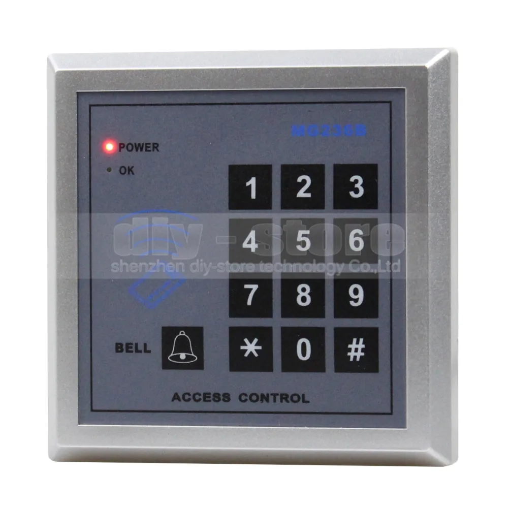 DIYSECUR 13 56 МГц IC кард-ридер с клавиатурой система контроля доступа комплект