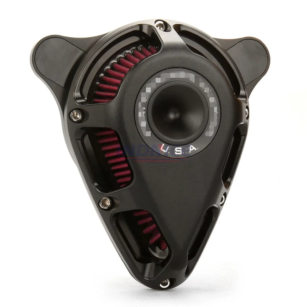 Поворотный черный воздушный фильтр FLTR для harley special FLHRXS roadking flhr 08-16 softail Deluxe FLSTN |