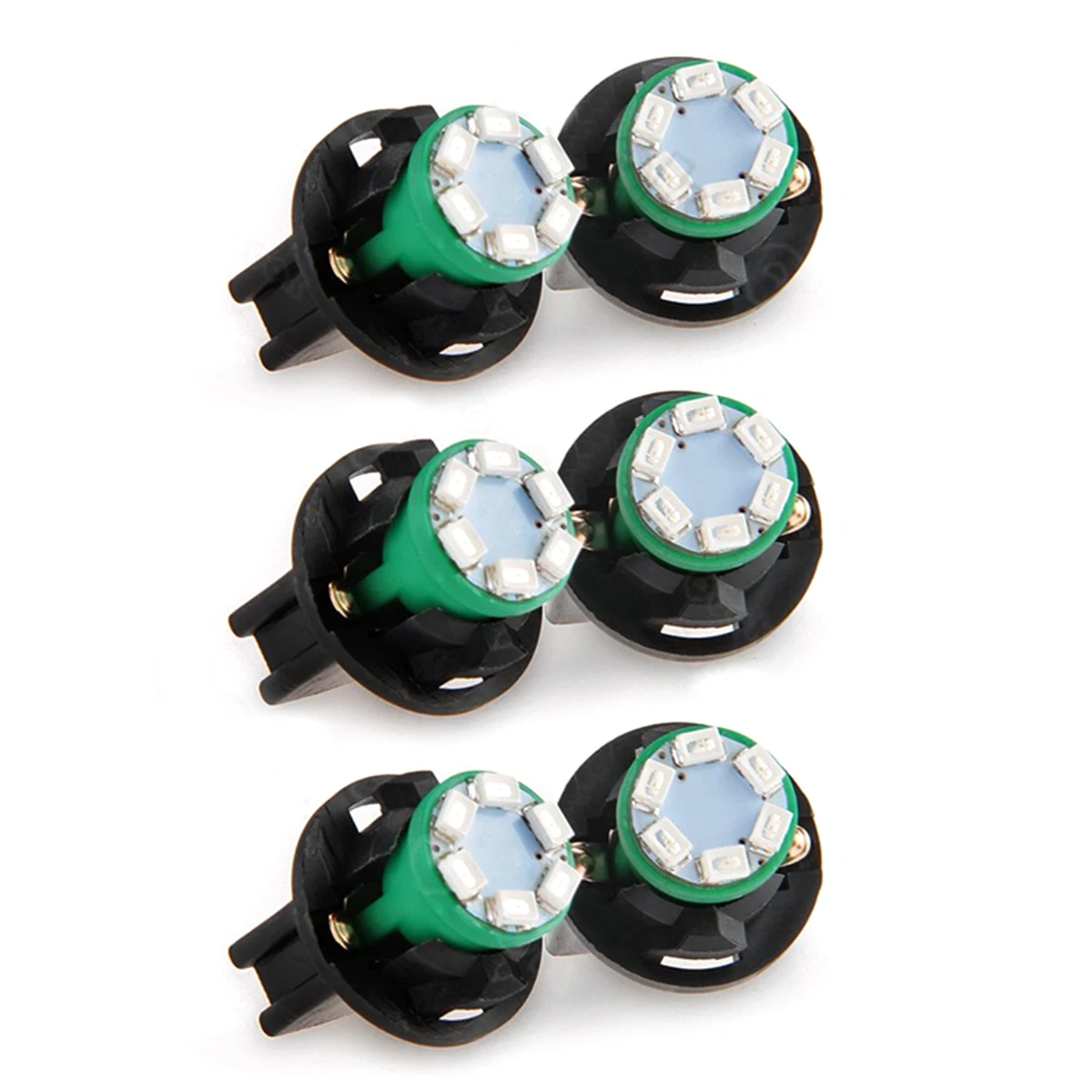 10 шт. 12 В T10 SMD 1210 6 светодиодный s Твист гнездо инструмент Панель свет датчик