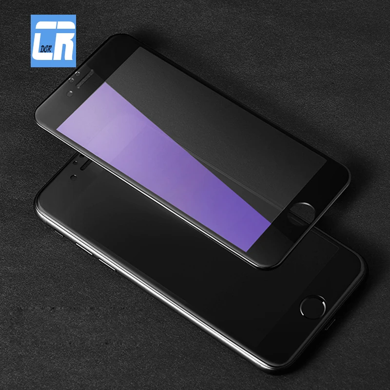 DCR 5D (4D улучшенный) Полноэкранный протектор закаленное стекло для iPhone X 8 7 6 6s Plus
