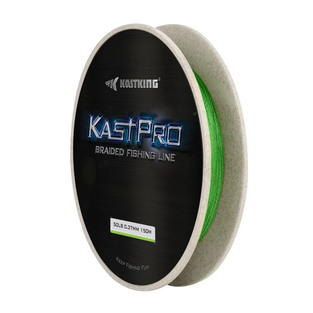KastKing kastpro 150 м 4 нити 8-80lb 0.12-0.48 мм трава зеленый синий multituf Волокно комплексная