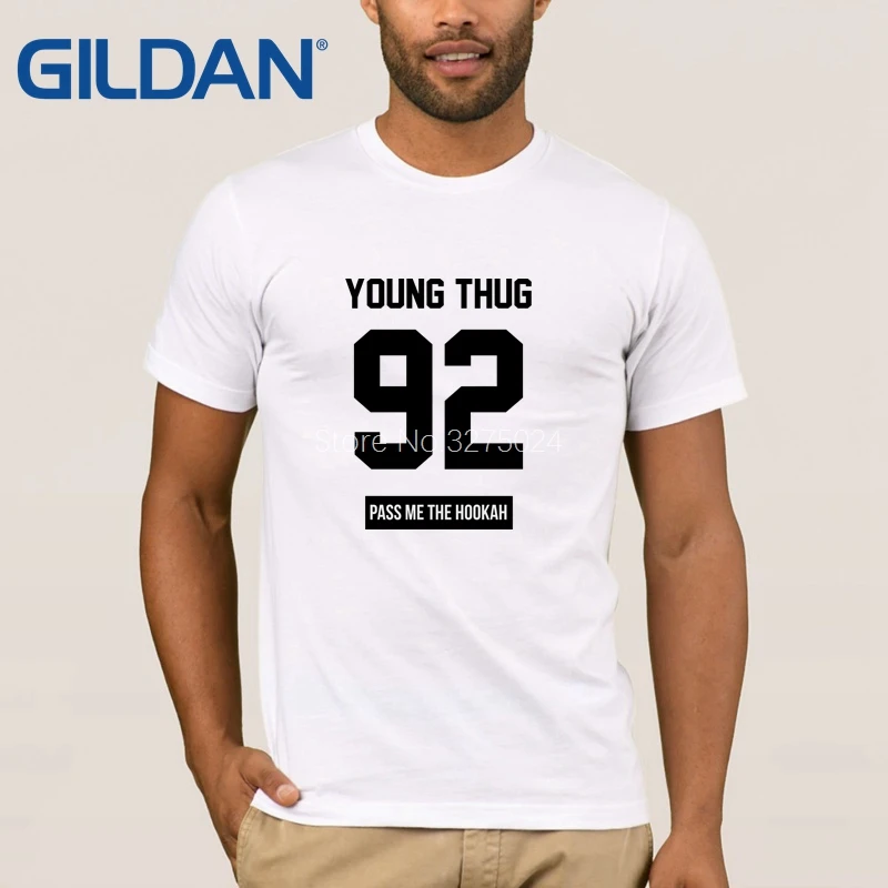 Creature New Fashion Young Thug Mens T Shirt Men T-Shirt Letters Anti-Wrinkle Tee Man Plus Size High Quality | Мужская одежда