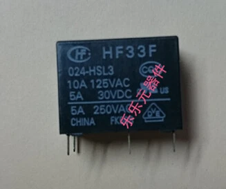 Горячая Распродажа новинка Φ HF33F 024 HSL3 24VDC 24V Реле DIP4|Реле| |