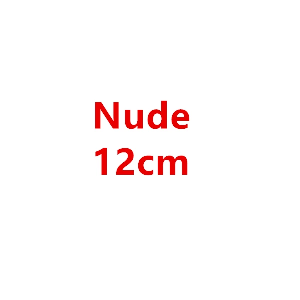 Nude 12cm Модные женские пикантные Вечерние туфли на высоком тонком каблуке; женские туфли-лодочки с острым носком на каблуке - Цвет: Nude 12cm