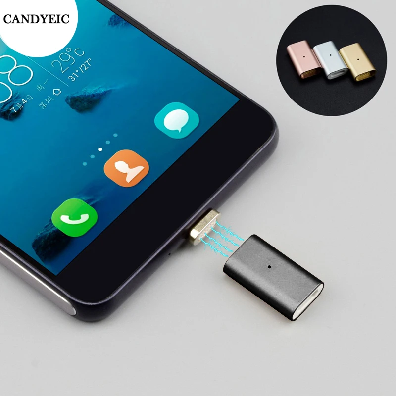 Адаптер магнитный CANDYEIC для кабеля Micro USB|charger for lg|quick chargeradapter android |