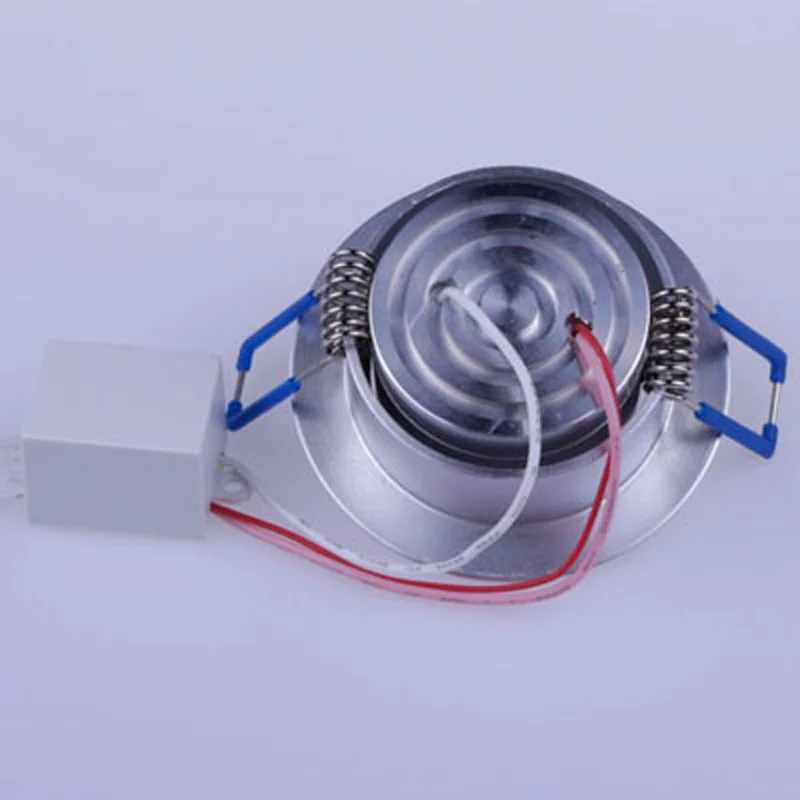 10 шт./лот LED RGB свет AC85-265V 3 Вт светодиодные точечные светильники Светодиодный