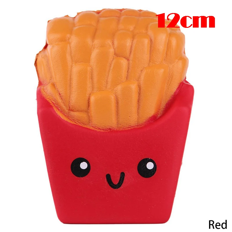 chips red Новинка, мультяшный дизайн, шоколадный мягкий медленно растущий крем, ароматическая игрушка для детей, Kawaii, антистрессовая игрушка для снятия стресса - Цвет: chips red