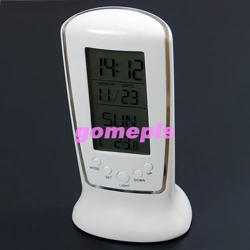 Цифровой ЖК Будильник Календарь Термометр Подсветка|clock radar|clock picclock fabric |