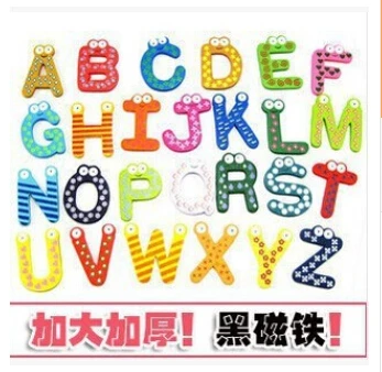 26 шт./компл. букв цифры знаки Зеленый нетоксичный пластик магнит на холодильник