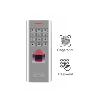 1000 users waterproof ip66 password fingerprint access control metal case anti vandal biometrics door lock access control kepad