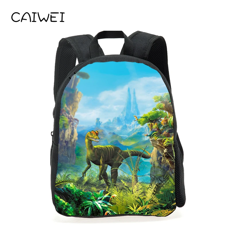 Новый стиль детские школьные сумки 12 дюймов принт динозавр животное детский сад маленький рюкзак мини школьный рюкзак для детей подарок