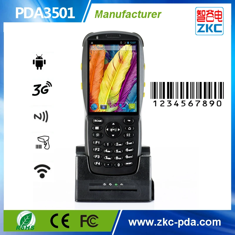 PDA3501 Rugged android barcode scanner Handheld data collector nfc/RFID reader with 3G and wifi bluetooth | Компьютеры и офис