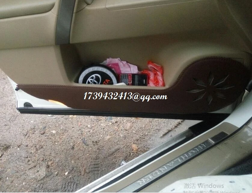 Аксессуары для защиты автомобильной двери от ударов toyota Highlander XU40 2007 2008 2009 2010 2011 2012