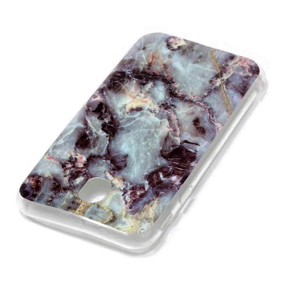 ARYIKUM Telephone Case For Samsung Galaxy J7 2017 Pro EU J730F J730 Soft Silicone Marble BackCover J 7 Coque |