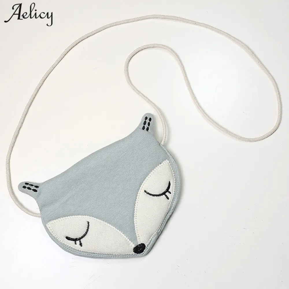 Aelicy Baby Fox модная милая сумка для хранения на одно плечо мессенджер с рисунком из