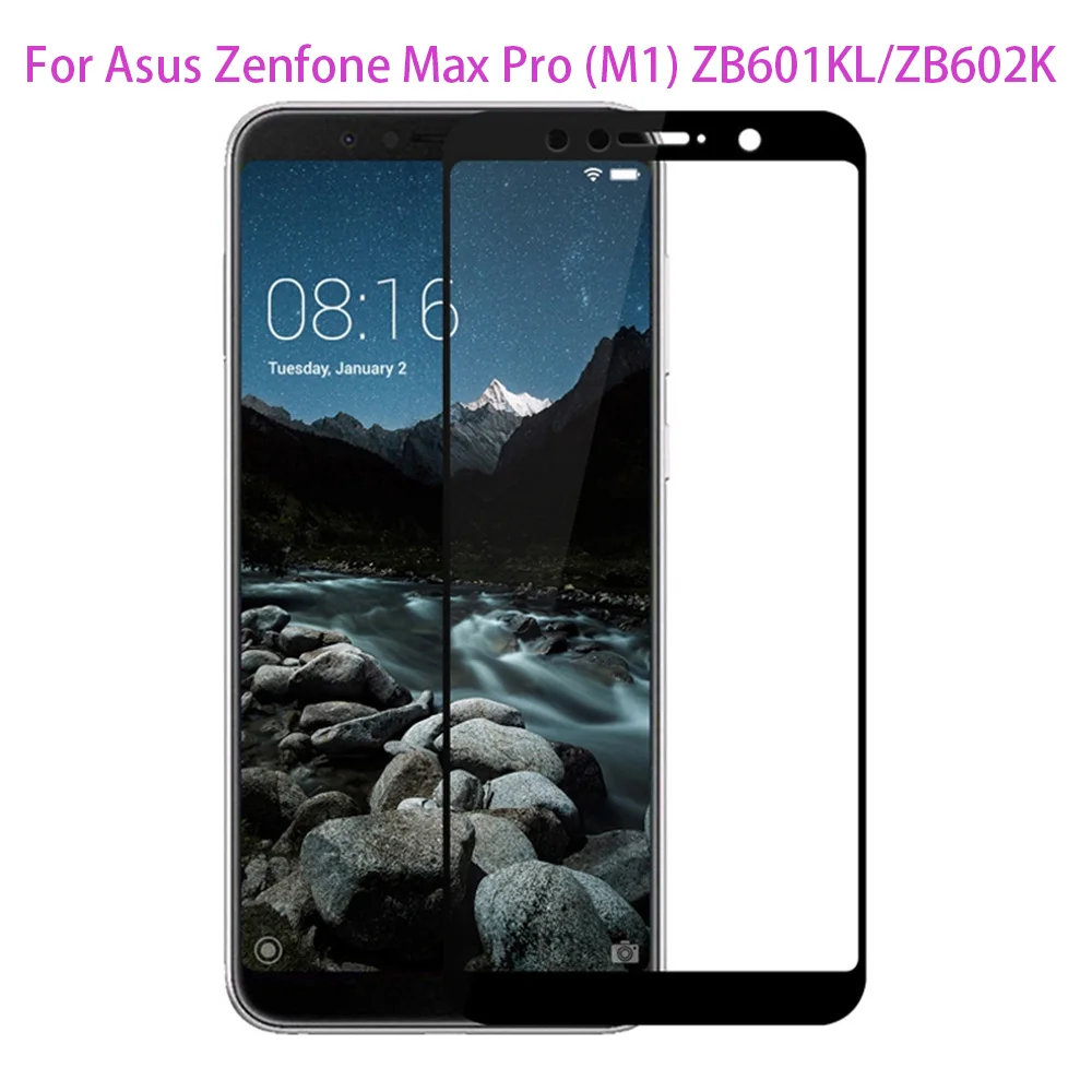 Закаленное стекло Naxtop 2.5D для Asus Zenfone 5z / 5 Lite Max Pro (M2) (M1)/4 2 шт.|Защитные стёкла и