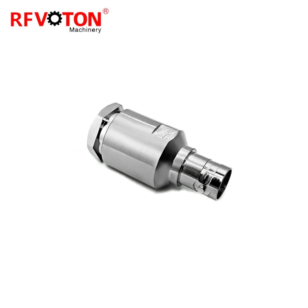 Free shipping Waterproof 5pcs RF Connector bnc female straight clamp connector for RG8 LMR400 cable | Обустройство дома