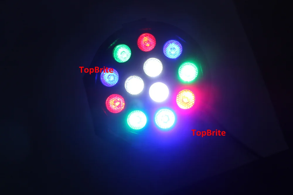 Светодиодный светильник RGBW для дискотек 30 Вт 12x3 Вт|led laser dmx|light controller dmxcontroller control |
