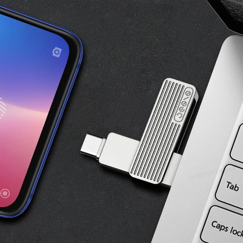 Мобильный телефон Xiaomi mijia type-C, USB, двойной интерфейс, U диск, 120 МБ/SM1, вращающийся на 360 градусов, материал из алюминиевого сплава, умное приложение