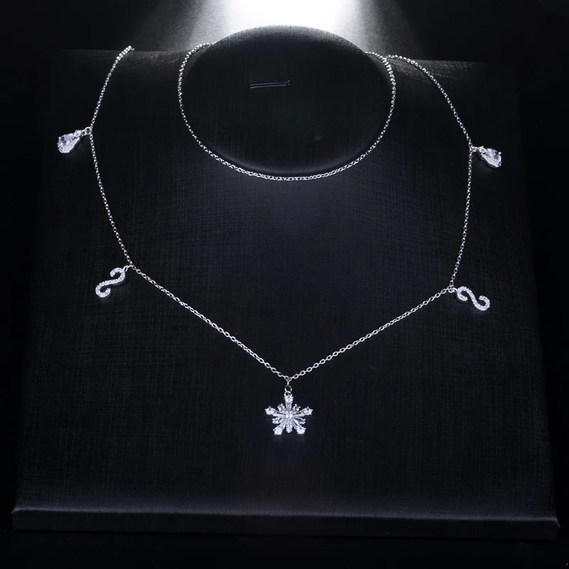 Be 8 Star Shape Long Necklace for Women Fashion Jewelry AAA Cubic Zirconia Necklaces &amp Pendants Bijoux Femme N072 | Украшения и