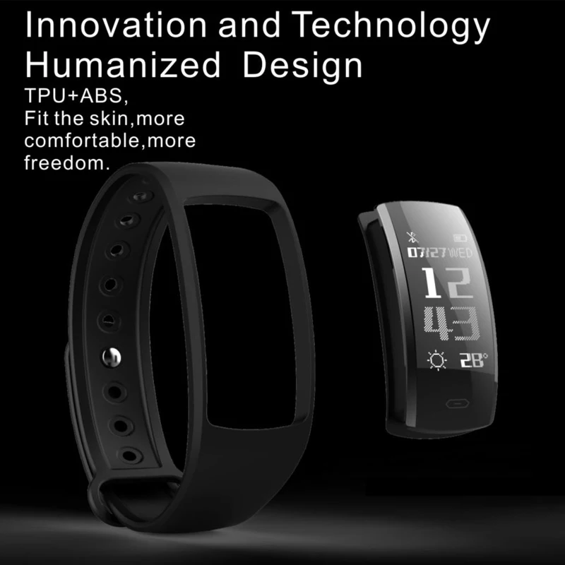 HLTON умный Bluetooth браслет монитор артериального давления Пульса Монитор кислорода